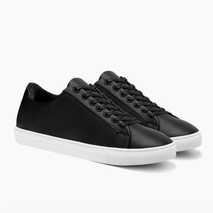 Thursday Boots Premier Low Top Sneakers | Black Leather | Size 9